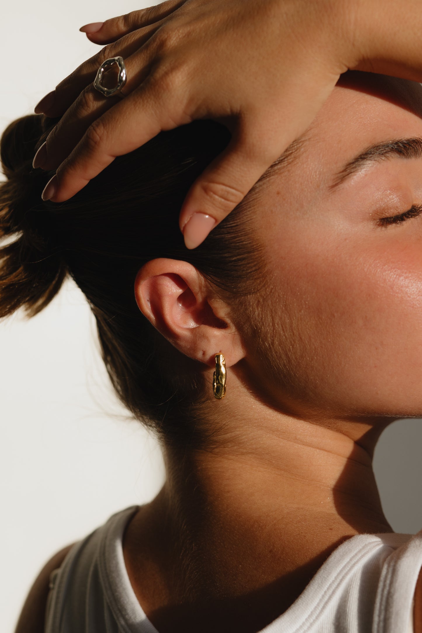 Melani Bigi Earrings - Gold
