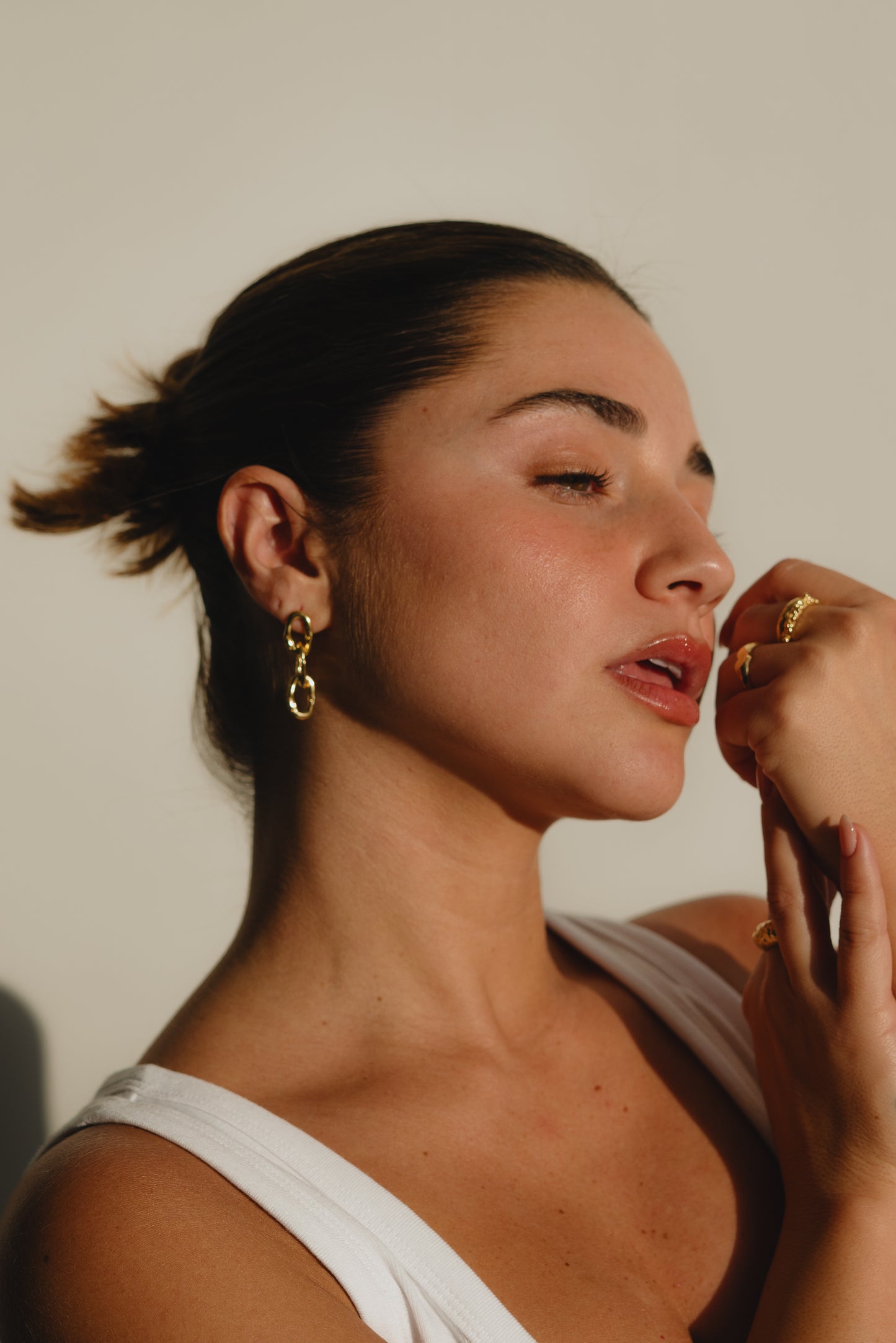 Alex Earrings - Gold