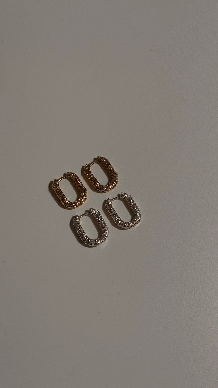 Rocky Earrings - Gold