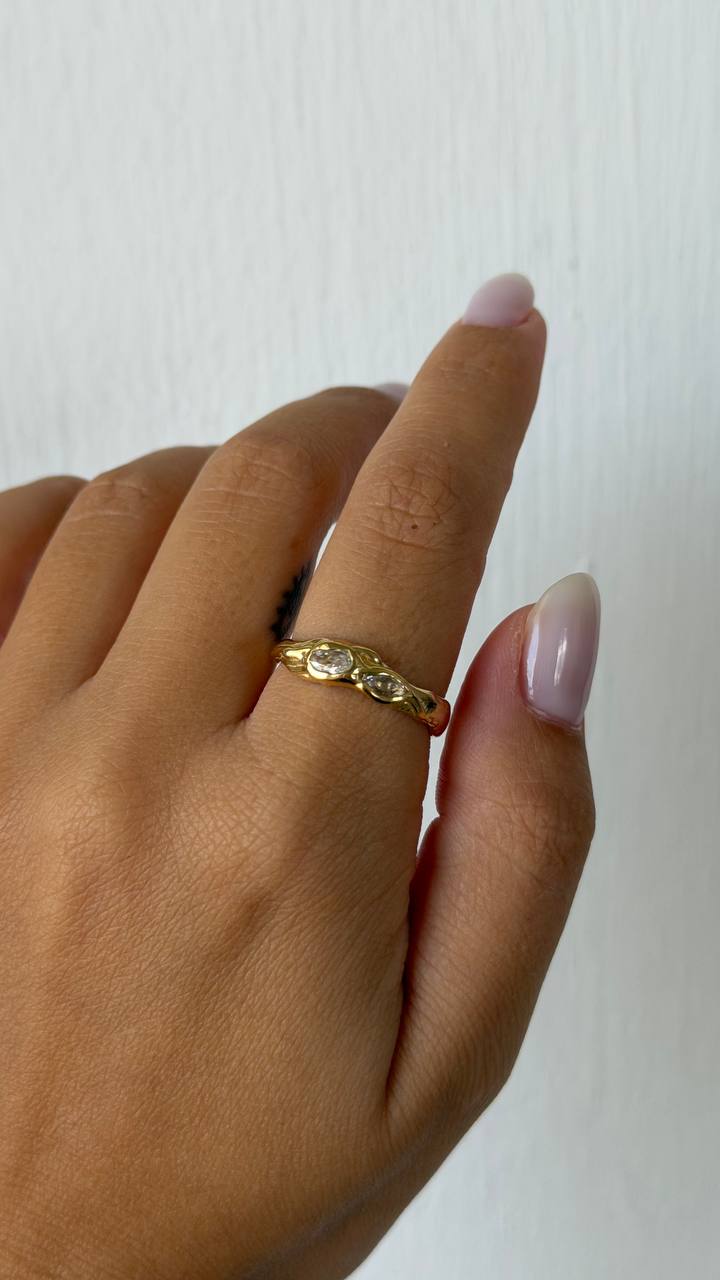 Echo ring - gold