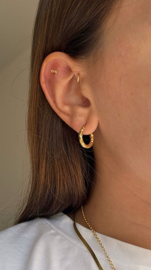 Roxen Earrings - Gold