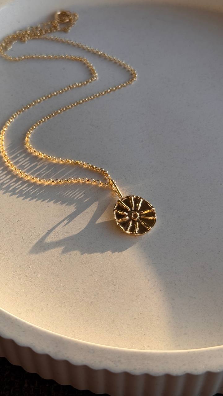 Mini Sunny Necklace - Gold