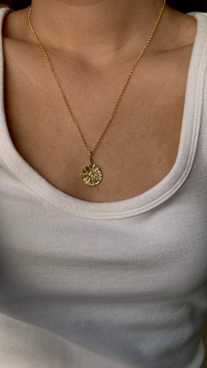 Mini Sunny Necklace - Gold