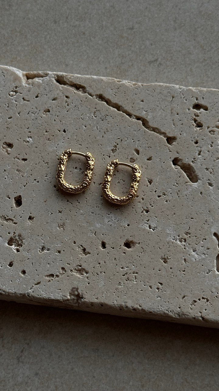 Rocky Earrings - Gold