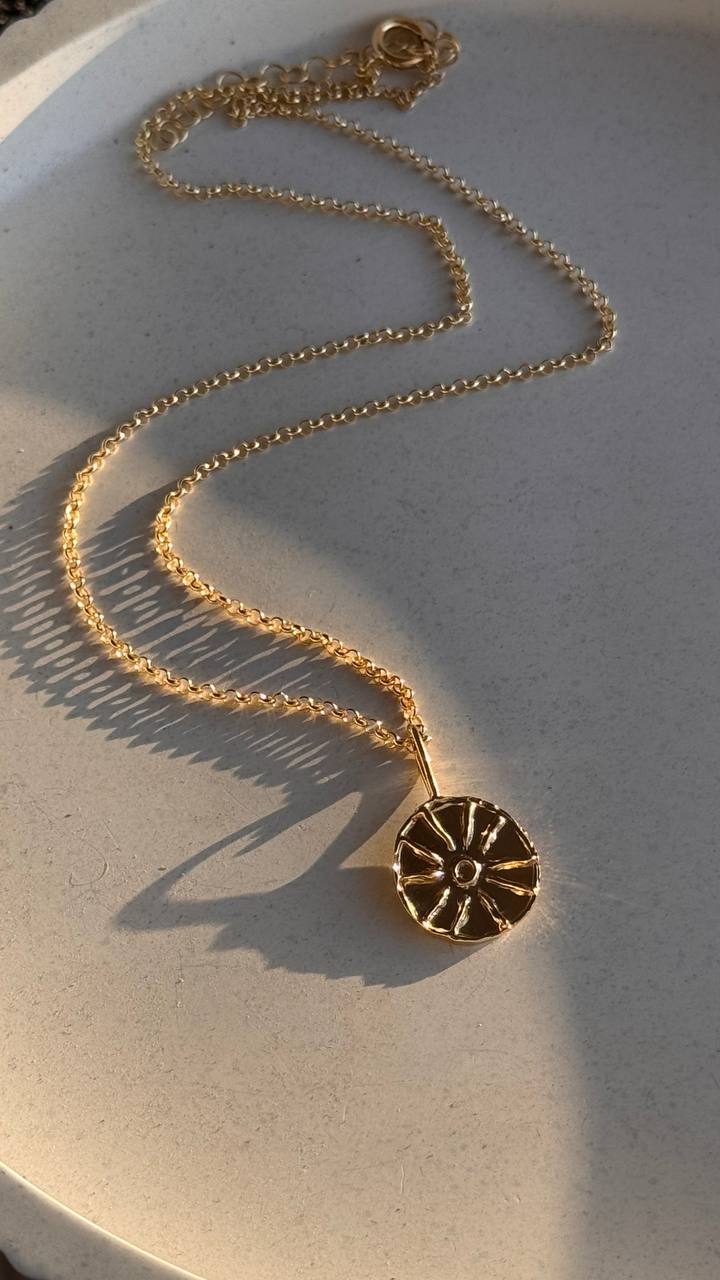 Mini Sunny Necklace - Gold