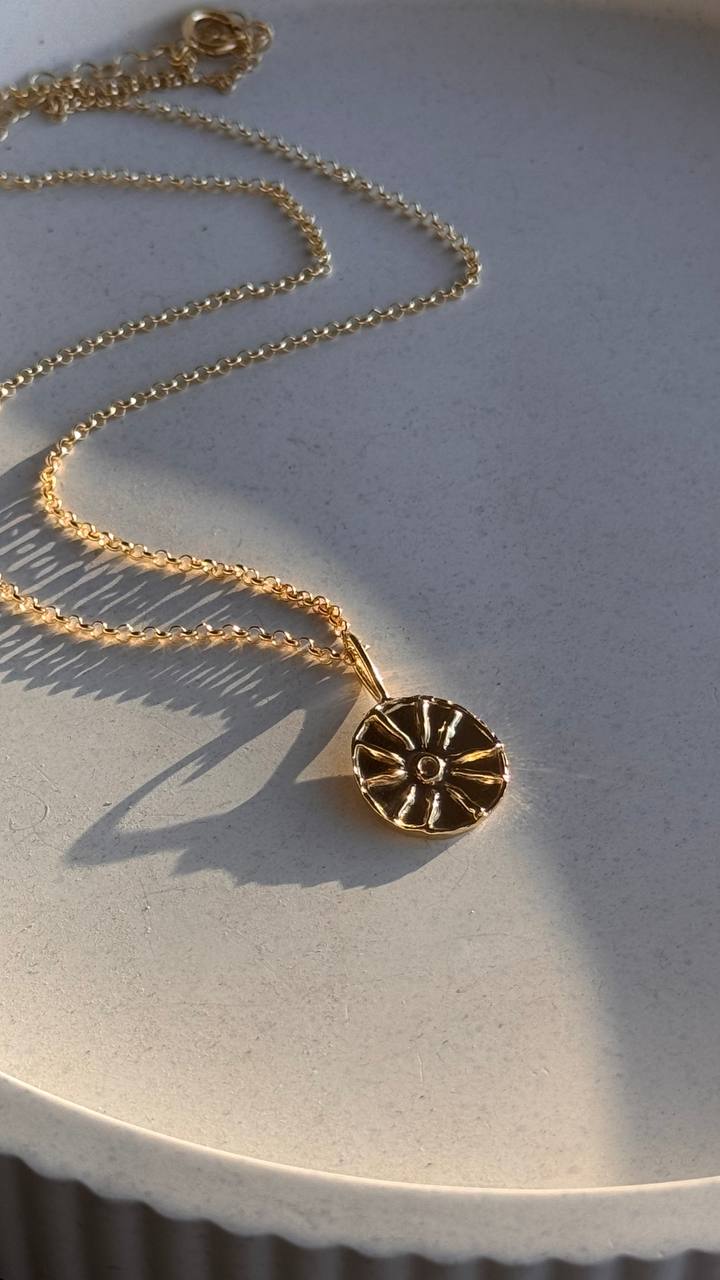 Mini Sunny Necklace - Gold