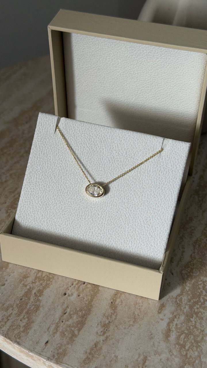 June Necklace - 14k gold