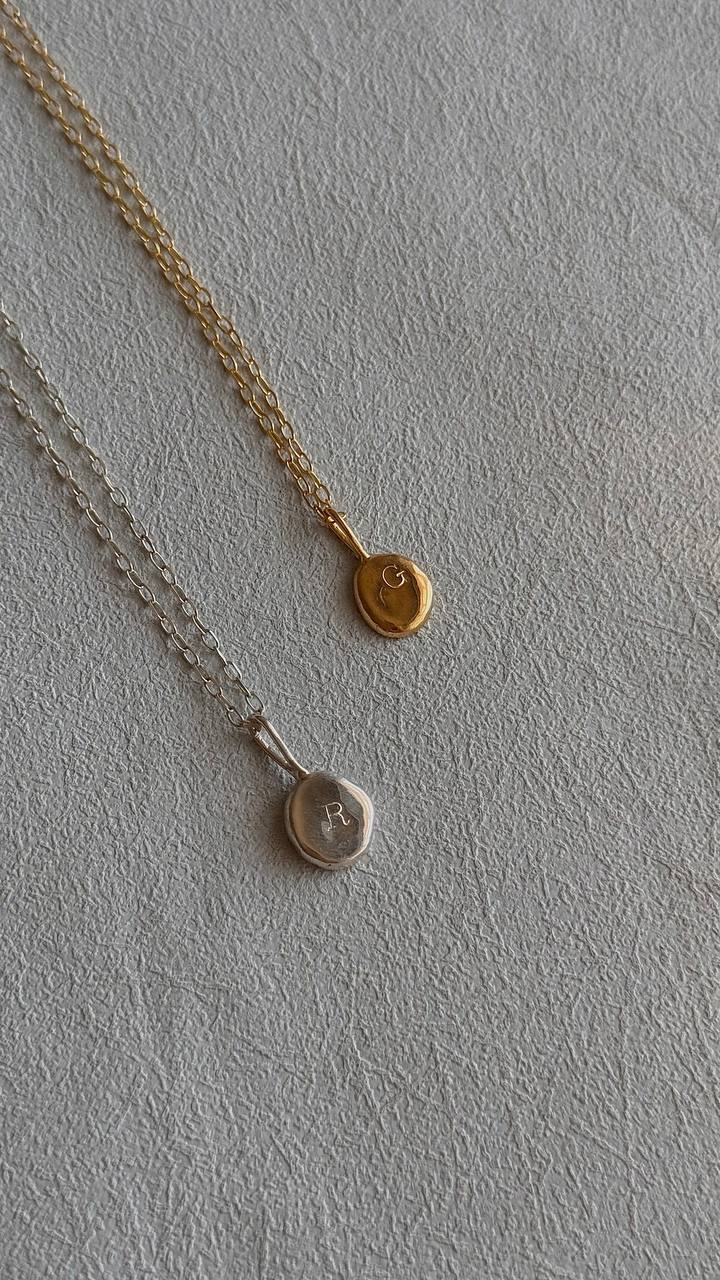 Letter Necklace - Gold