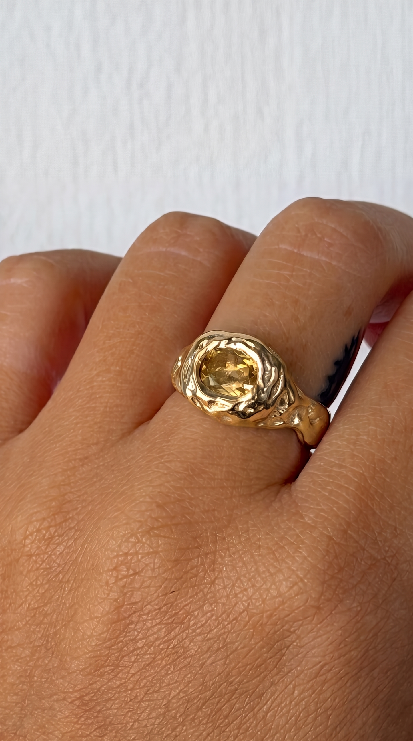 Ocaso ring - gold