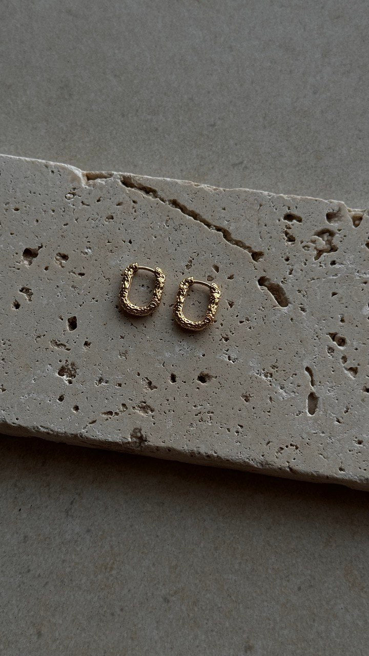 Rocky Earrings - Gold