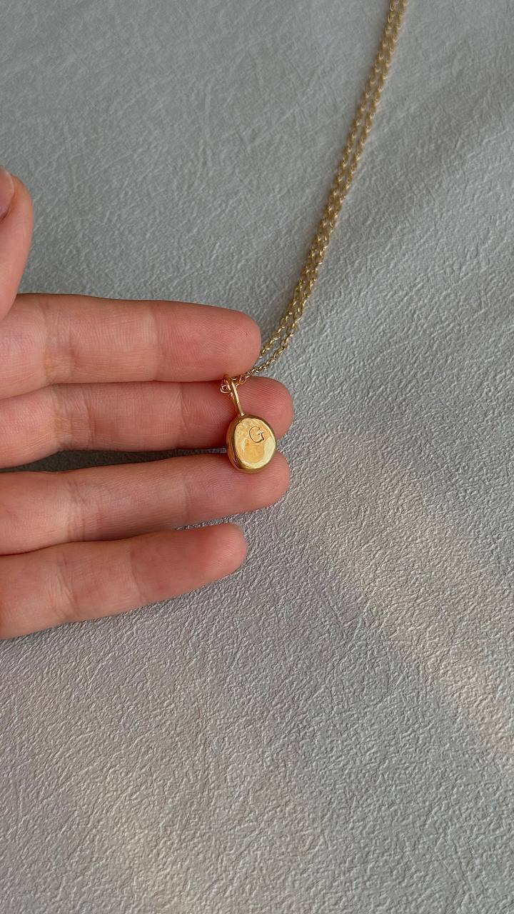 Letter Necklace - Gold