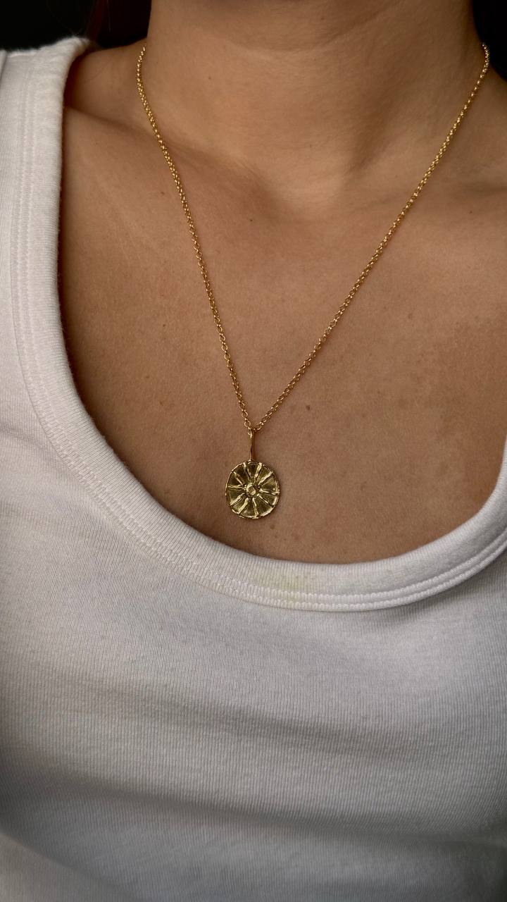Mini Sunny Necklace - Gold