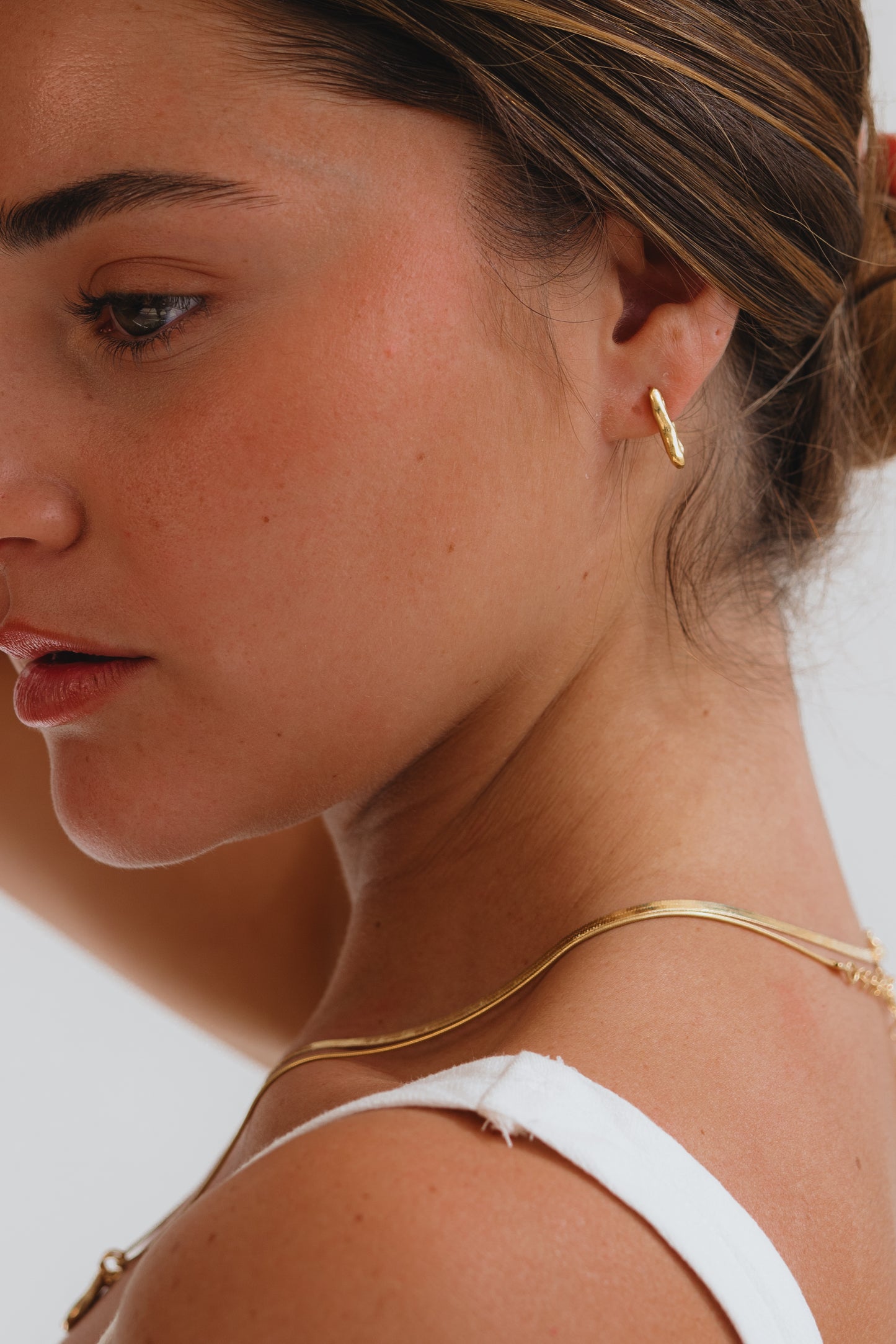 Melani Mini Earrings - Gold