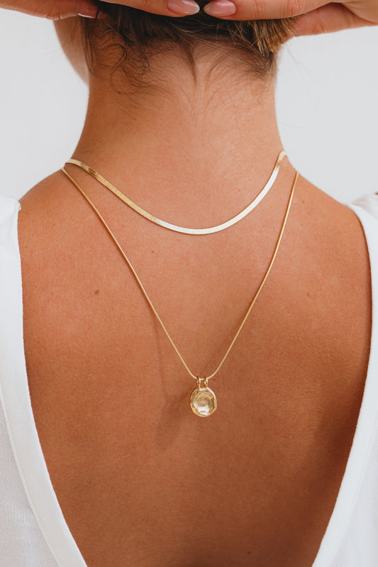 Lunar Necklace - Gold