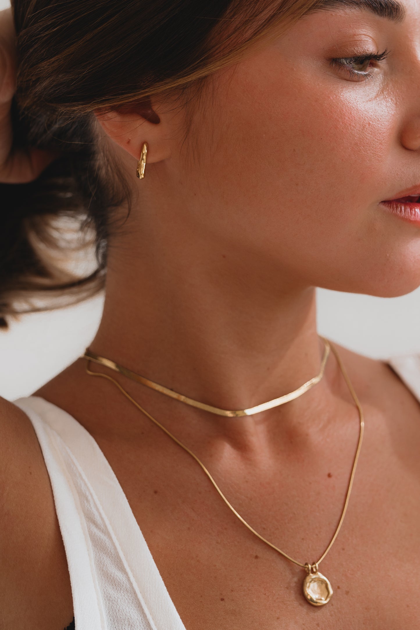 Lunar Necklace - Gold