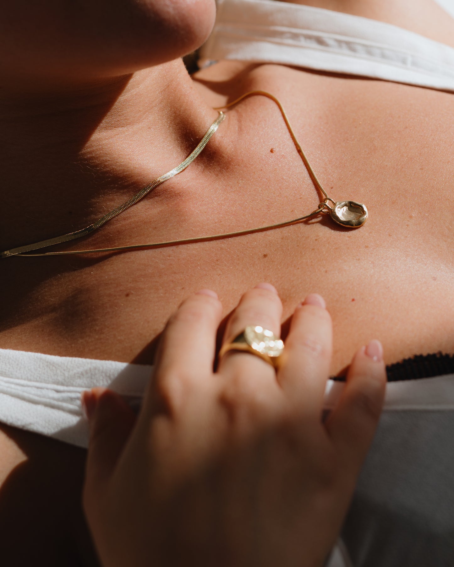 Lunar Necklace - Gold