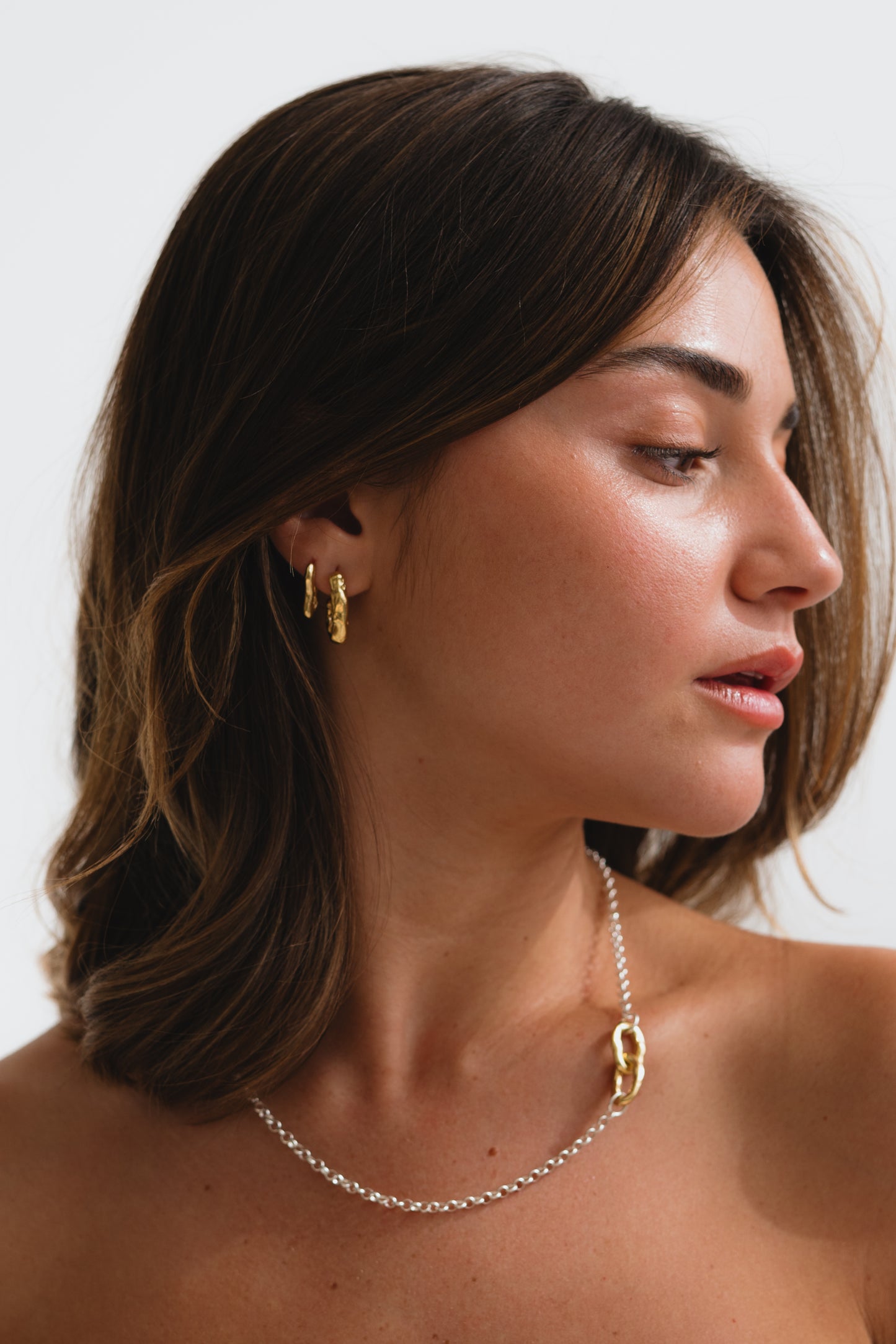 Melani Bigi Earrings - Gold