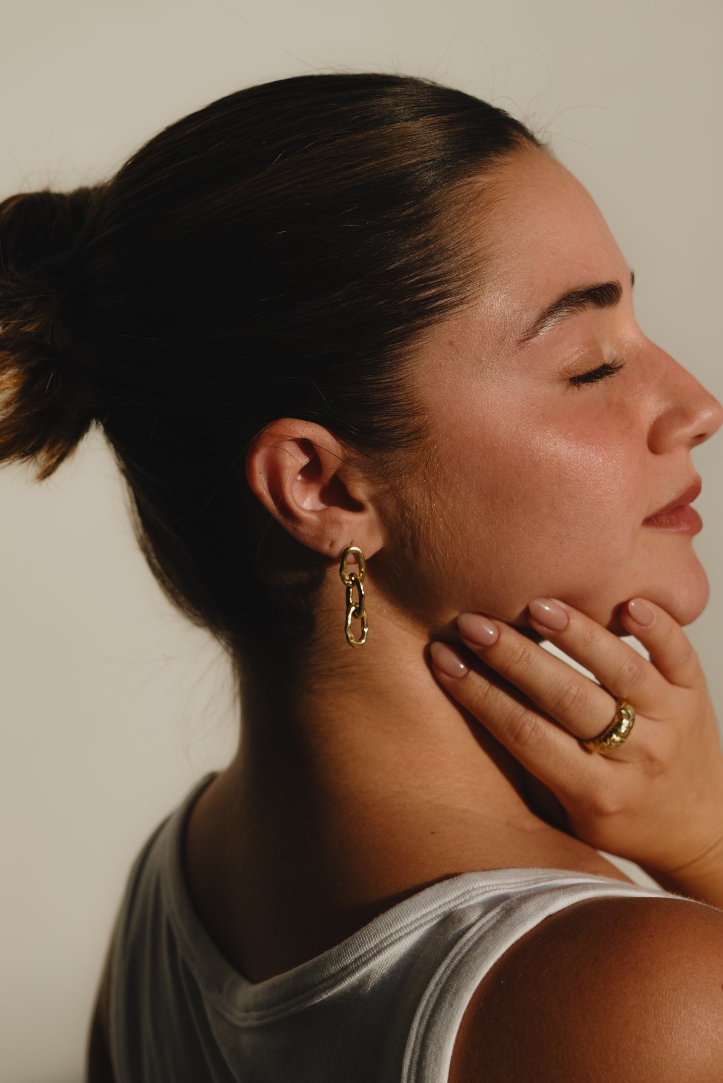 Alex Earrings - Gold