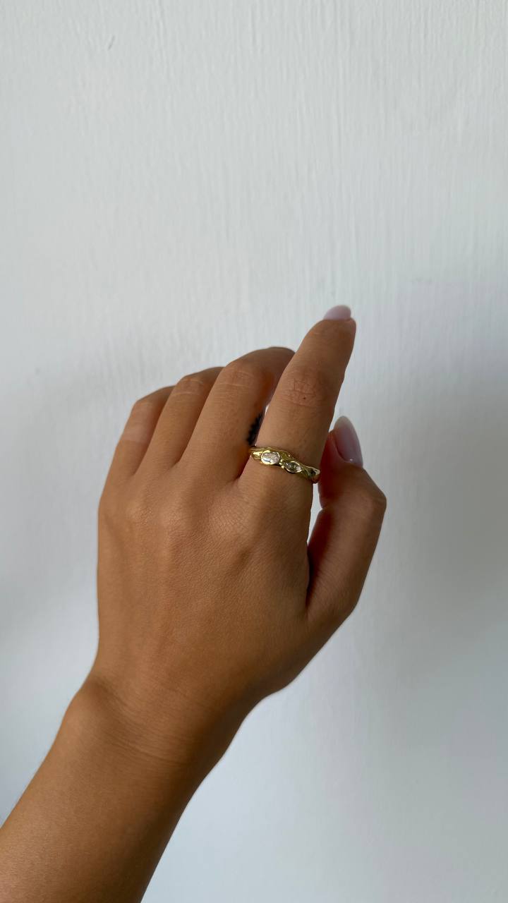 Echo ring - gold