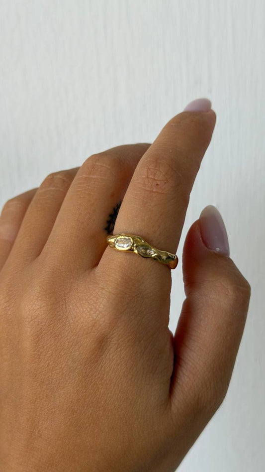 Echo ring - gold