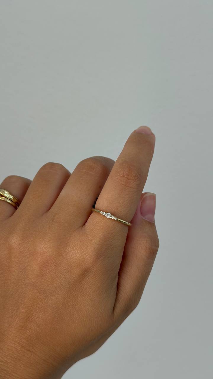Alex ring - 14K gold